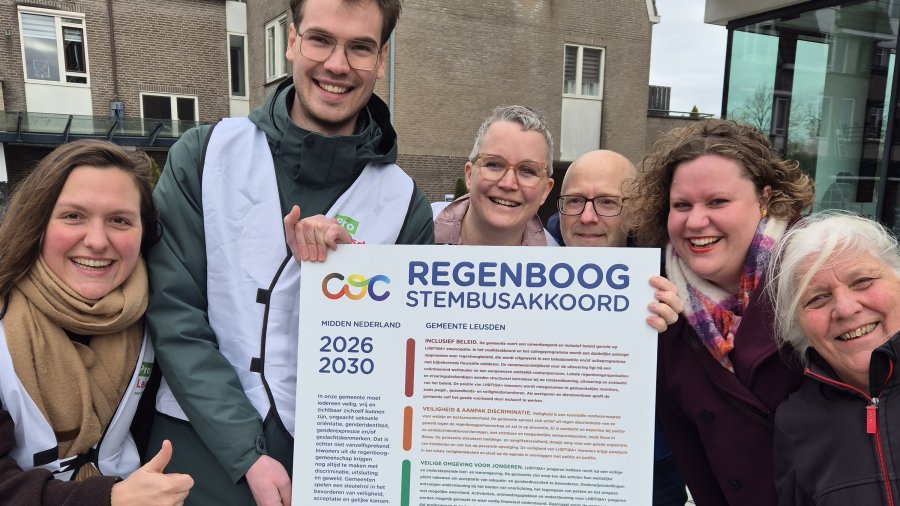 Pro-Leusden tekent Regenboog Stembusakkoord